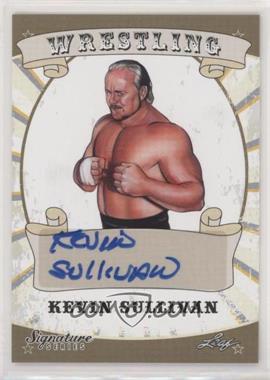 2016 Leaf Signature Series Wrestling - [Base] #45 - Kevin Sullivan