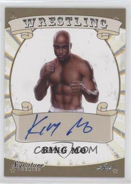 2016 Leaf Signature Series Wrestling - [Base] #47 - King Mo