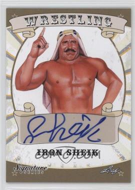 2016 Leaf Signature Series Wrestling - [Base] #82 - Iron Sheik