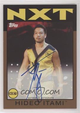 2016 Topps Heritage WWE - Autographs - Bronze #_HIIT - Hideo Itami /99