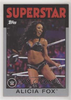 2016 Topps Heritage WWE - [Base] - Divas Championship Silver #41 - Superstar - Alicia Fox /50