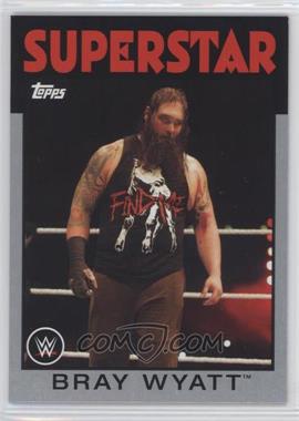 2016 Topps Heritage WWE - [Base] - Divas Championship Silver #6 - Superstar - Bray Wyatt /50