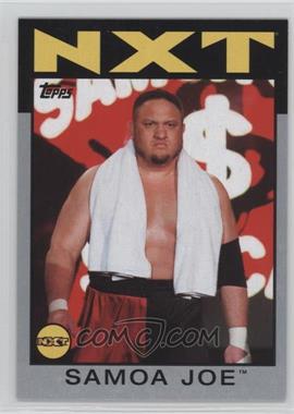 2016 Topps Heritage WWE - [Base] - Divas Championship Silver #69 - NXT - Samoa Joe /50