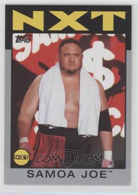 2016 Topps Heritage WWE - [Base] - Divas Championship Silver #69 - NXT - Samoa Joe /50