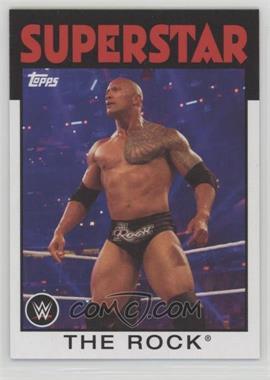 2016 Topps Heritage WWE - [Base] #28 - Superstar - The Rock