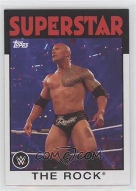 2016 Topps Heritage WWE - [Base] #28 - Superstar - The Rock