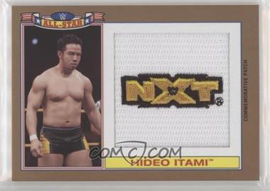 2016 Topps Heritage WWE - Commemorative All-Star Patch - Bronze #_HIIT - Hideo Itami /99