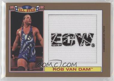 2016 Topps Heritage WWE - Commemorative All-Star Patch - Bronze #ROVD - Rob Van Dam /99