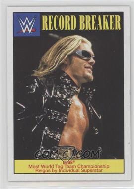 2016 Topps Heritage WWE - Record Breakers #16 - Edge