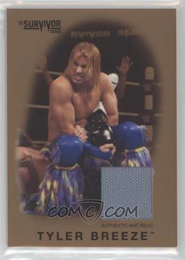 2016 Topps Heritage WWE - Survivor Series Mat Relics - Bronze #_TYBR - Tyler Breeze /99