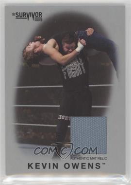 2016 Topps Heritage WWE - Survivor Series Mat Relics - Silver #_KEOW - Kevin Owens /50