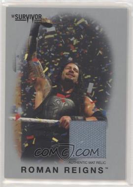 2016 Topps Heritage WWE - Survivor Series Mat Relics - Silver #_RORE - Roman Reigns /50