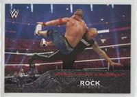 Rock Bottoms John Cena at WrestleMania 27