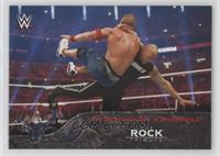 Rock Bottoms John Cena at WrestleMania 27