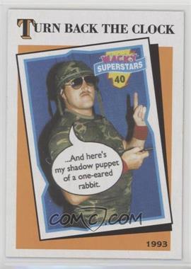 2016 Topps Heritage WWE - Turn Back the Clock #12 - Sgt. Slaughter