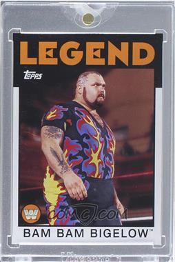 2016 Topps Heritage WWE - Vault #BBBI - Bam Bam Bigelow /1 [Uncirculated]