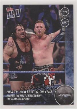2016 Topps Now WWE - Topps Online Exclusive [Base] #8 - Heath Slater & Rhyno