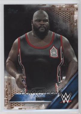 2016 Topps WWE - [Base] - Tag Team Championship Bronze #29 - Mark Henry