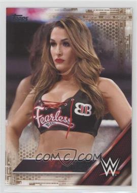 2016 Topps WWE - [Base] - Tag Team Championship Bronze #34 - Nikki Bella