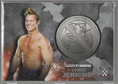 2016 Topps WWE - Medallion Cards - Silver #_CHJE - Chris Jericho /25 [Noted]