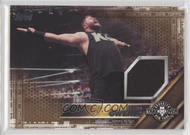 2016 Topps WWE - NXT Takeover: Brooklyn 2015 Mat Relics - Bronze #_KEOW - Kevin Owens /50