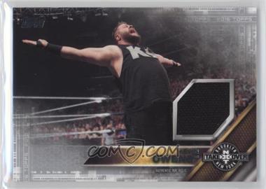 2016 Topps WWE - NXT Takeover: Brooklyn 2015 Mat Relics - Silver #_KEOW - Kevin Owens /25