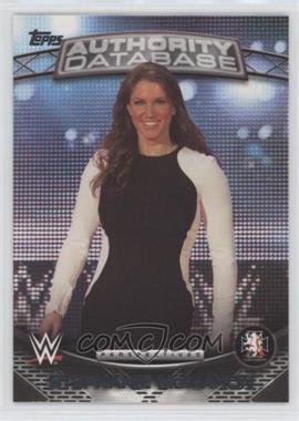 2016 Topps WWE - Perspectives - Authority Files #2A - Stephanie McMahon