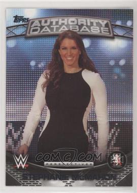 2016 Topps WWE - Perspectives - Authority Files #2A - Stephanie McMahon