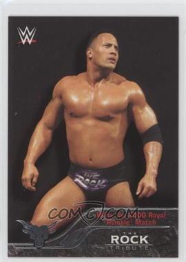 2016 Topps WWE - The Rock Tribute Part 2 #12 - Wins the 2000 Royal Rumble Match