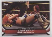 Sasha Banks - Defeats Becky Lynch [EX to NM]