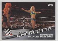 Charlotte - Defeats Brie Bella and Sasha Banks [Noted]