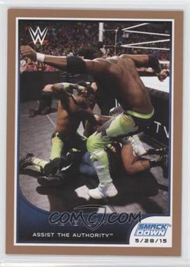 2016 Topps WWE Road to Wrestlemania - [Base] - Tag Team Championship Bronze #35 - The New Day