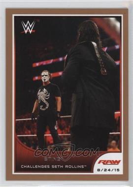 2016 Topps WWE Road to Wrestlemania - [Base] - Tag Team Championship Bronze #83 - Sting