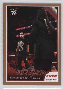 2016 Topps WWE Road to Wrestlemania - [Base] - Tag Team Championship Bronze #83 - Sting
