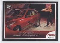 Brock Lesnar Destroys J & J Security's Car