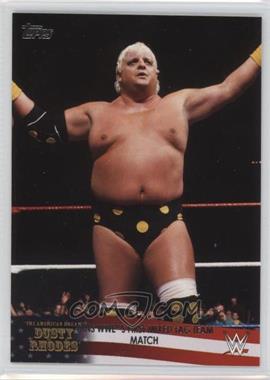 2016 Topps WWE Road to Wrestlemania - Dusty Rhodes Tribute #3 - Wins WWE's First Mixed Tag Team Match