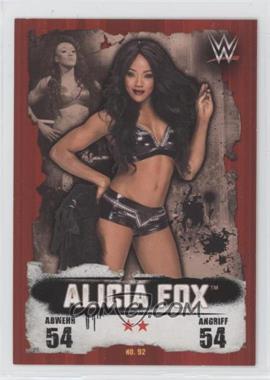 2016 Topps WWE Slam Attax Takeover - [Base] #92 - Alicia Fox