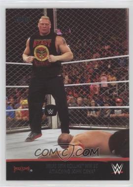 2016 Topps WWE Then Now Forever - Brock Lesnar Tribute Part 4 #33 - Help Seth Rollins Win by Attacking John Cena