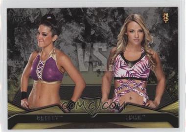 2016 Topps WWE Then Now Forever - NXT Rivalries #12 - Bayley vs. Emma