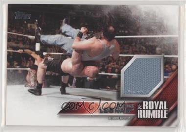 2016 Topps WWE Then Now Forever - Royal Rumble Mat Relic #_BRLE - Brock Lesnar /399