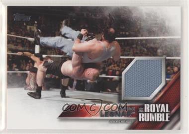 2016 Topps WWE Then Now Forever - Royal Rumble Mat Relic #_BRLE - Brock Lesnar /399