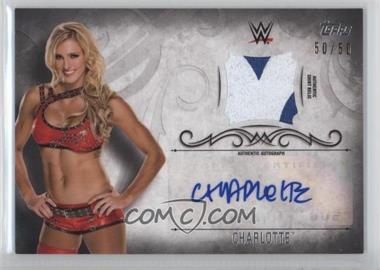 2016 Topps WWE Undisputed - Autographed Relics - Silver #UAR-CH - Charlotte /50