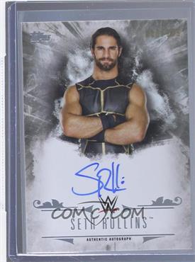 2016 Topps WWE Undisputed - Autographs #UA-SR - Seth Rollins /299