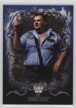 2016 Topps WWE Undisputed - [Base] - US Championship Blue #45 - Big Boss Man /25