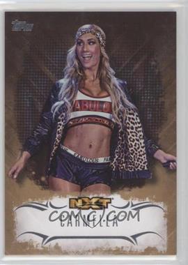 2016 Topps WWE Undisputed - NXT Prospects - Bronze #NXT-11 - Carmella /99