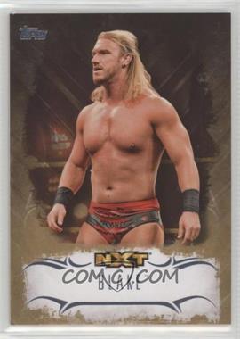 2016 Topps WWE Undisputed - NXT Prospects - Gold #NXT-10 - Blake /10