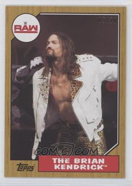 2017 Topps Heritage WWE - [Base] - Gold #16 - The Brian Kendrick /10