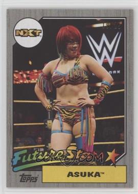 2017 Topps Heritage WWE - [Base] - Silver #1 - Asuka /25