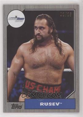 2017 Topps Heritage WWE - [Base] - Silver #31 - Rusev /25 [EX to NM]