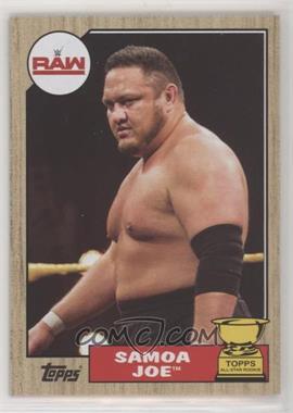 2017 Topps Heritage WWE - [Base] #33 - Samoa Joe